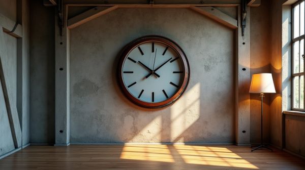 Choisir une horloge murale industrielle pour une déco unique