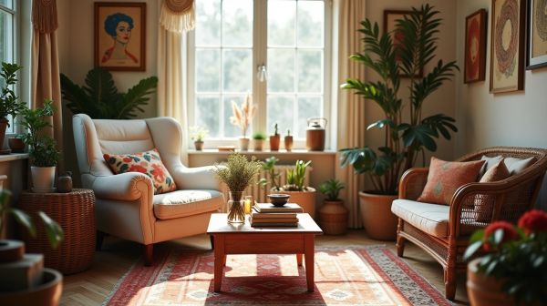 Comment créer une décoration bohème chaleureuse chez soi
