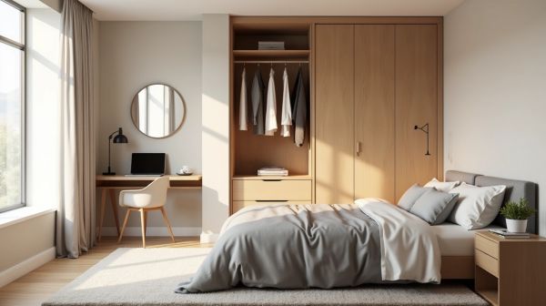 Comment optimiser votre espace avec un kit dressing adapté