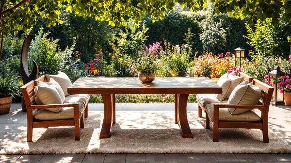 Les meilleures tables de jardin pour un espace extérieur harmonieux