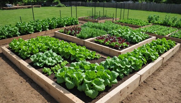 Explorez les avantages inattendus des jardins en carrés pour révolutionner votre potager urbain !
