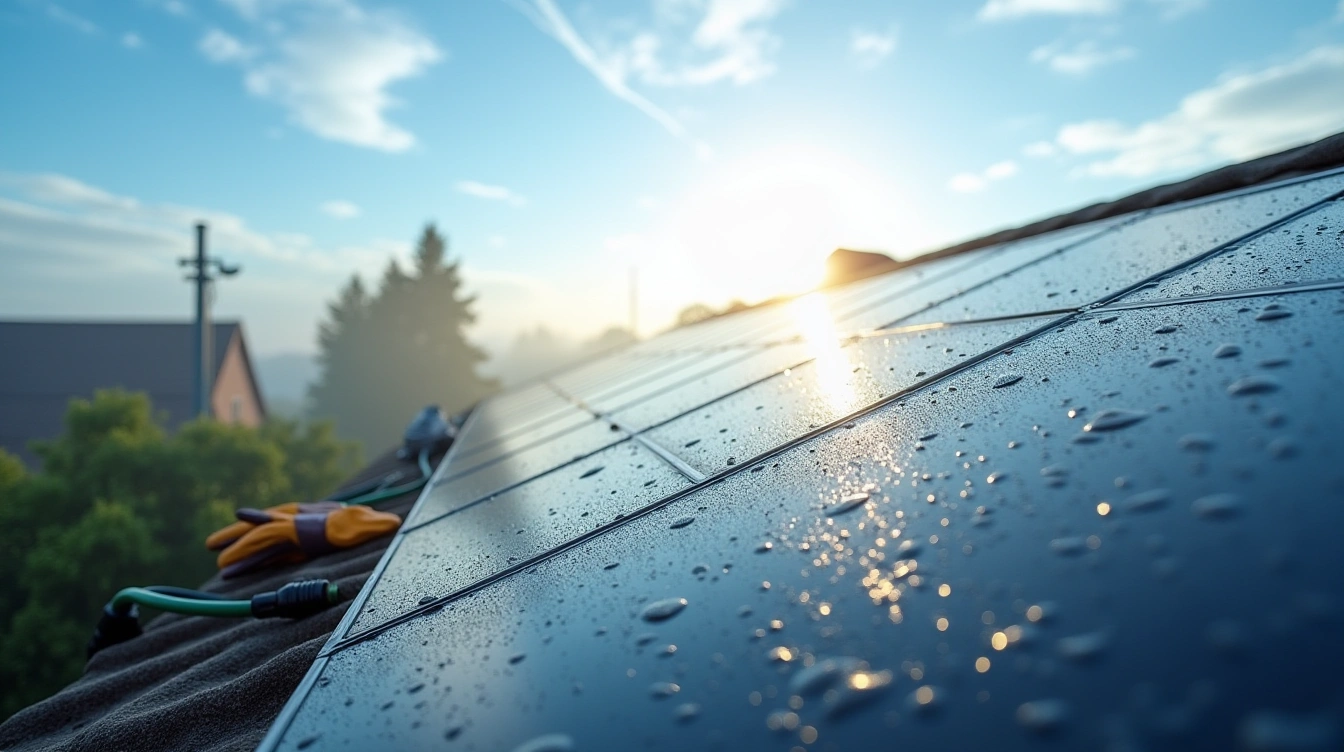 Vos questions sur l'entretien des panneaux solaires